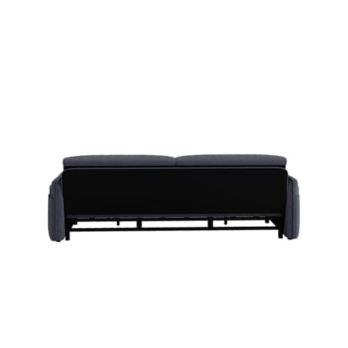 3-in-1 Queen Size Pull-Out Sofa Bed with Cloud Velvet Couch & Side Storage