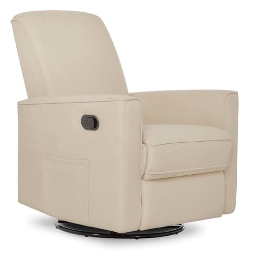 Raleigh Upholstered Swivel Glider Rocking Chair for Nursery, Certified & Reclining