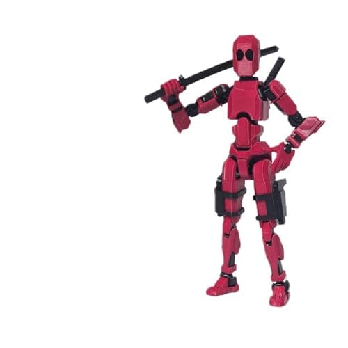 Titan 13 3D Printed Assembly Completed Action Figure
