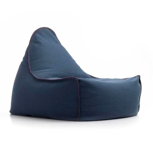 No-Filler Bean Bag Chair Cover for Living Room and Bedroom