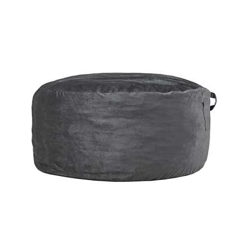 Codi Charcoal Grey 5FT Giant Bean Bag Chair with Filler