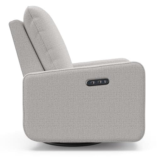 Graco Teddi Power Recliner Swivel Glider - Electronic Recline, USB Charging, Premium Comfort