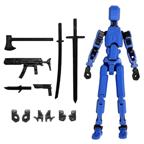 Titan 13 3D Printed Assembly Completed Action Figure