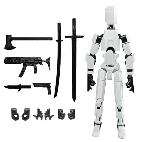 Titan 13 3D Printed Assembly Completed Action Figure