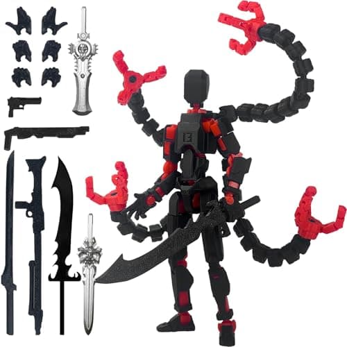3D Printed T13 Multi-Jointed Action Figure for Game Lovers