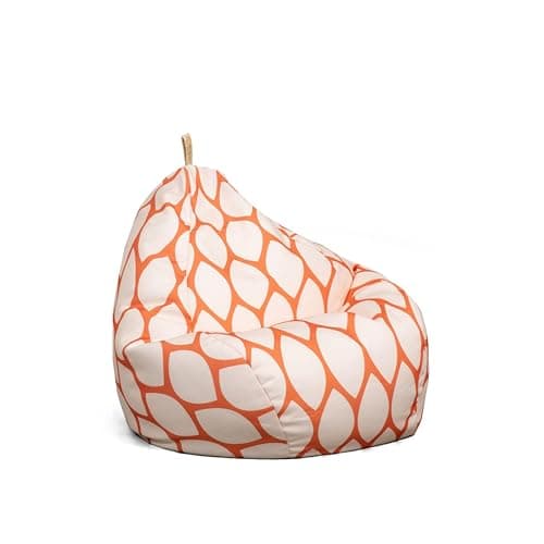 Paprika Bella Sunmax Big Joe Tuffet Weatherproof Bean Bag Chair, 2.5 Feet Teardrop