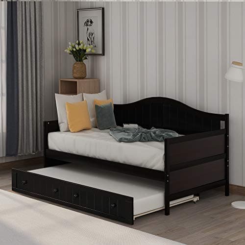 Twin Daybed with Storage, White, Easy Assembly, No Box Spring Needed