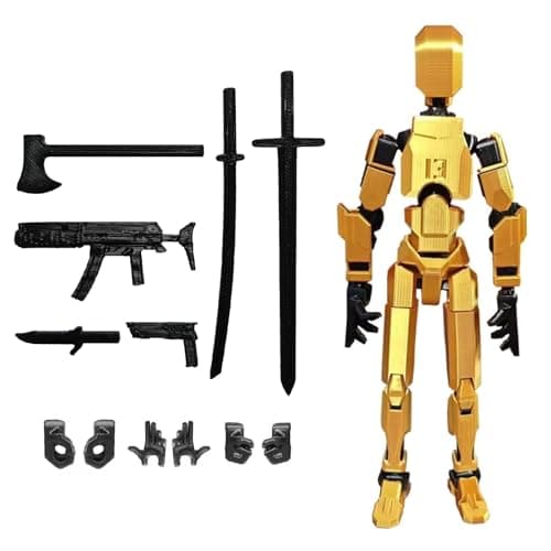 Titan 13 3D Printed Assembly Completed Action Figure