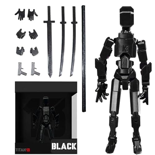 Titan 13 3D Printed Assembly Completed Action Figure