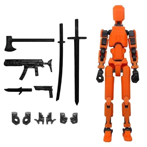 Titan 13 3D Printed Assembly Completed Action Figure