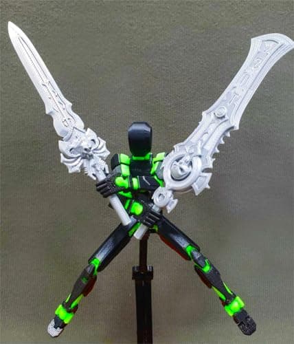 Titan 13 Robot Action Figure Set, Lucky Gift for Collectors