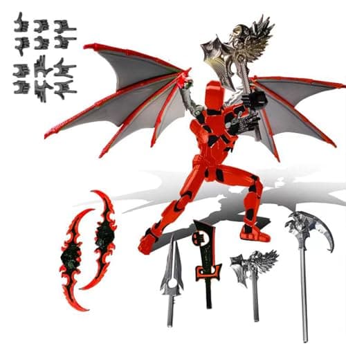 3D Printed T13 Multi-Jointed Action Figure Gift for Collectors (2PCSY-C)