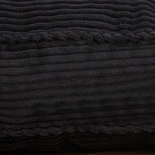 MAXYOYO Full Size Tufted Futon Mattress, Extra Thick Shredded Foam Filling, Navy
