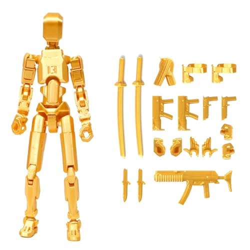 Titan 13 3D Printed Assembly Completed Action Figure