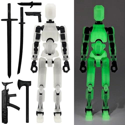 Titan 13 3D Printed Assembly Completed Action Figure