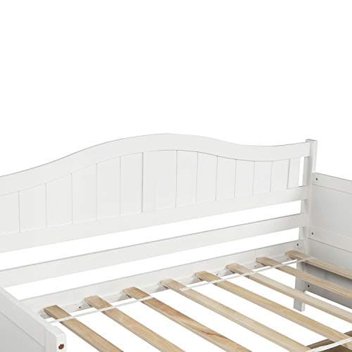 Twin Daybed with Storage, White, Easy Assembly, No Box Spring Needed