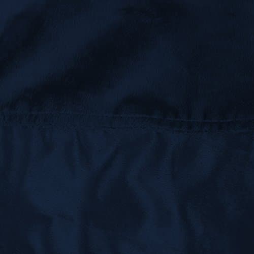 Navy Plush Memory Foam Bean Bag Chair - Stuffed Sofa Sack Furniture
