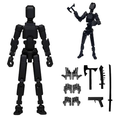 Titan 13 3D Printed Action Figure, Lucky Robot Gifts (9 PCS-ASSEMBLY REQUIRED)