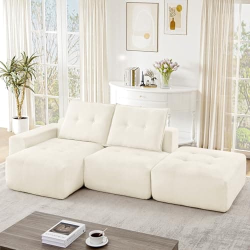 Modern Grey Cloud Foam L-Shaped 3 Seater Modular Sofa for Living Room.jpg