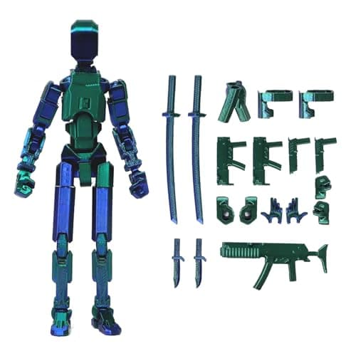 Titan 13 3D Printed Assembly Completed Action Figure
