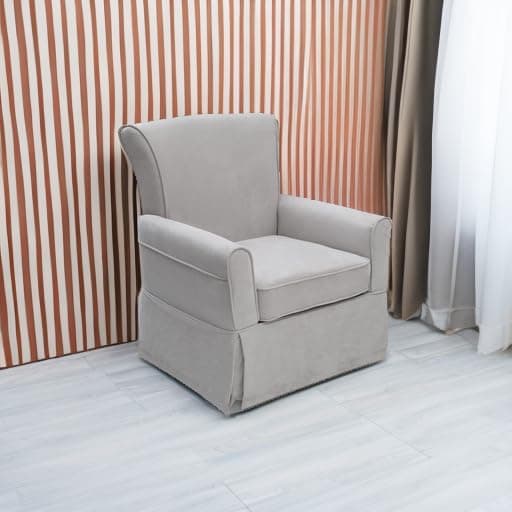 Delta Children Benbridge Swivel Rocker Chair - Dove Grey