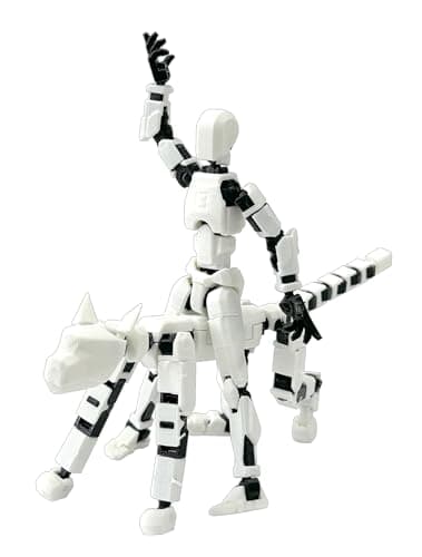 Titan 13 Robot Cat Action Figure Set for Desk Decorating