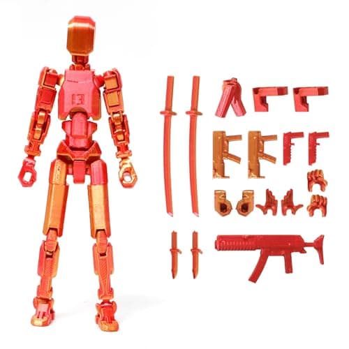 Titan 13 3D Printed Assembly Completed Action Figure