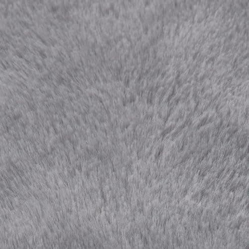 Hobestluk Dark Grey 6ft Plush Faux Fur Bean Bag Chair - Living Room Essential