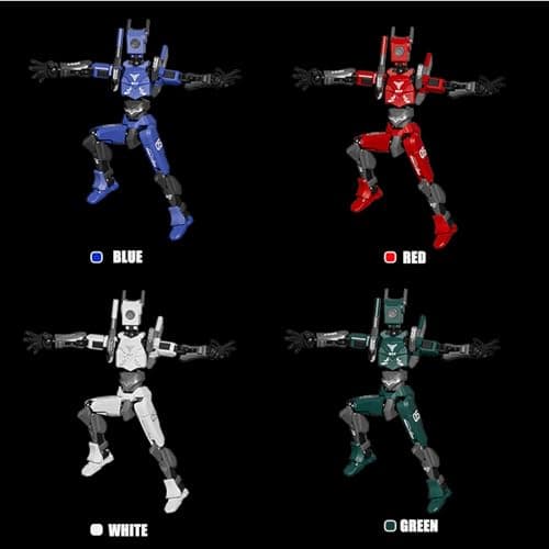 T13 5.2 Inch Robo Action Figure - Ultimate Hero for Playtime (White)