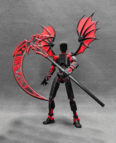 T13 Titan Robot Action Figure - Articulated Collectible Desktop Decoration