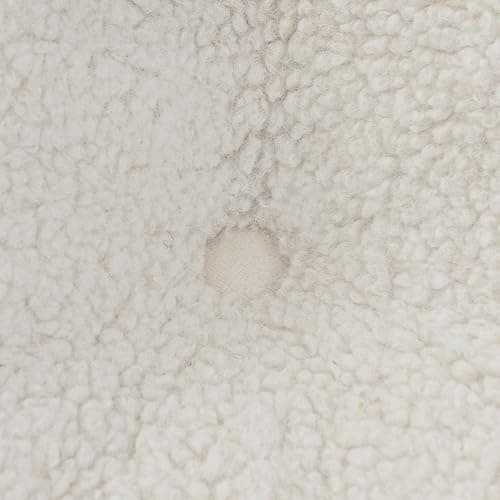 MAXYOYO Full Size Thick Boucle Futon Mattress, Shredded Foam Filling, Black