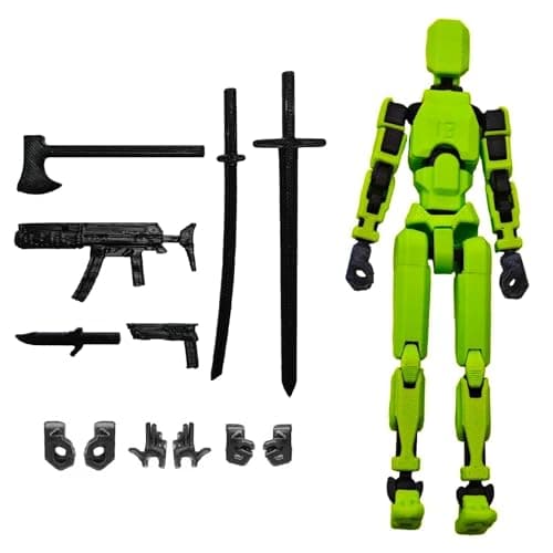 Titan 13 3D Printed Assembly Completed Action Figure