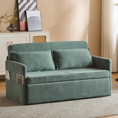 FLEXISPOT XCT4 3-in-1 Convertible Sofa Bed, Gray
