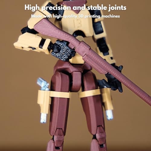 Western Cowboy t13 3D Printed Action Figure for Collectors