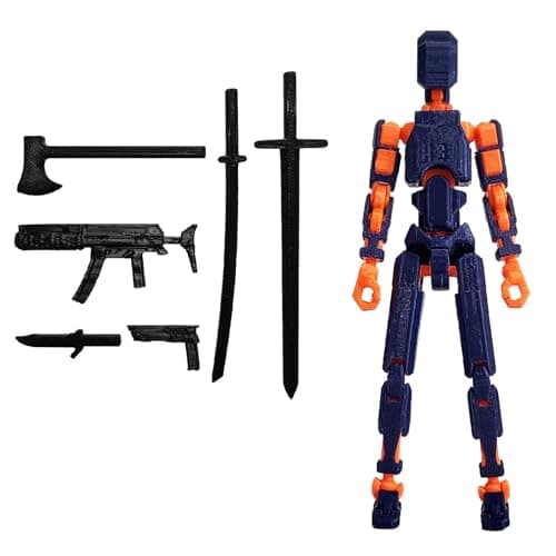 Titan 13 3D Printed Assembly Completed Action Figure