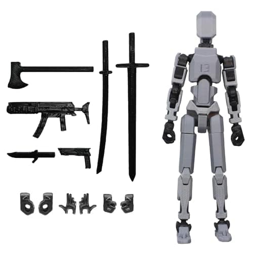 Titan 13 3D Printed Assembly Completed Action Figure