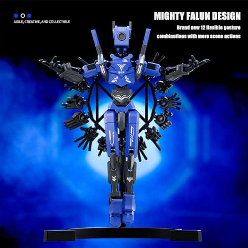 T13 5.2 Inch Robo Action Figure - Ultimate Hero for Playtime (White)