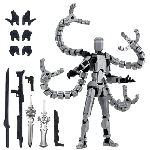 3D Printed T13 Multi-Jointed Action Figure for Game Lovers