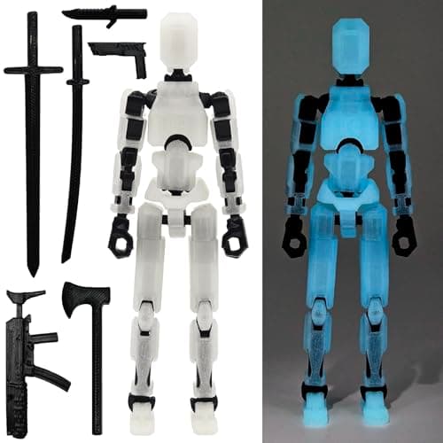 Titan 13 3D Printed Assembly Completed Action Figure