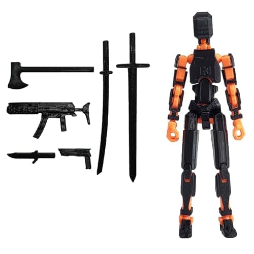 Titan 13 3D Printed Assembly Completed Action Figure