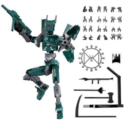 T13 5.2 Inch Robo Action Figure - Ultimate Hero for Playtime (White)