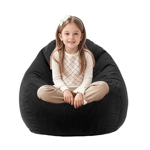 Dusty Pink Memory Foam Bean Bag Chair for Kids/Teens