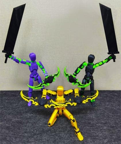 Titan 13 Robot Action Figure Set, Lucky Gift for Collectors