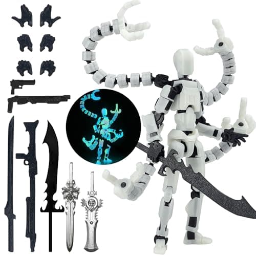 3D Printed T13 Multi-Jointed Action Figure for Game Lovers