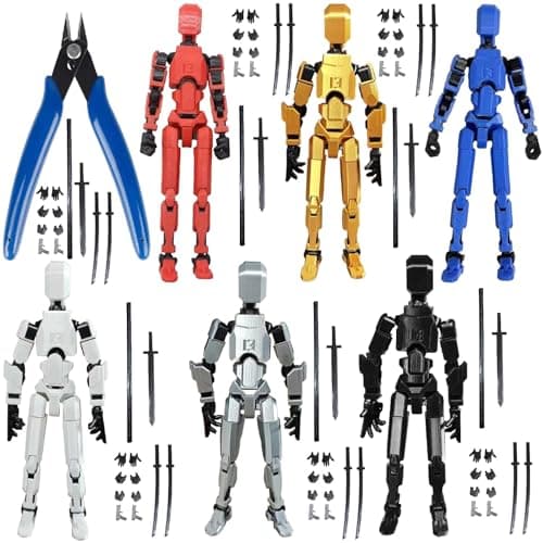 Titan 13 3D Printed Assembly Completed Action Figure
