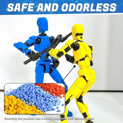 Baiyou T13 Action Figure Set 3D Printed with Box (5 Colors)