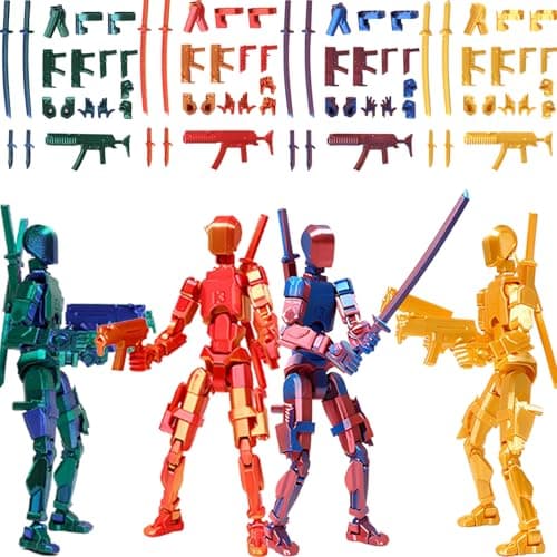 T13 Action Figure Accessories, Multijoint Movable Dummy 13 (5 Colors)