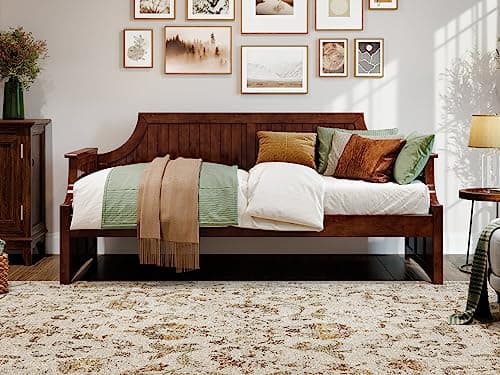 Walnut AFI Cambridge Twin Wood Daybed