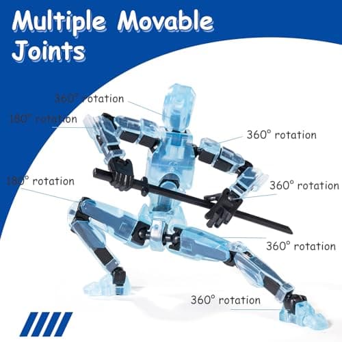 Titan 13 Action Figure Set - 4PCS 3D Printed Toys Fun & Educational