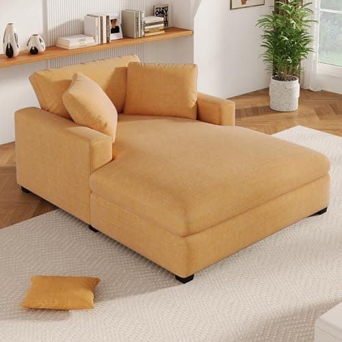 Modern 55" Oversized Chaise Lounger, Chenille Fabric Sleeper Sofa Couch for Living Room, Bedroom and Office (Blue-gray/55)  
Modern 55" Chaise Lounger, Chenille Fabric Sleeper Sofa Couch with Charge Station for Living Room, Bedroom and Office (Blue-g